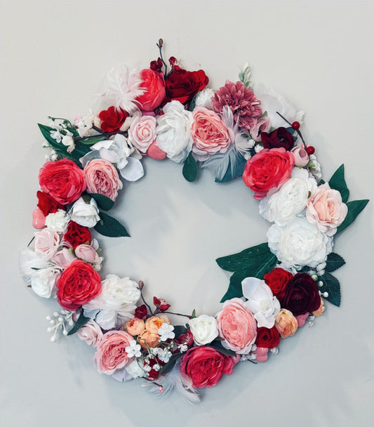 Valentine Floral Wreath image 0