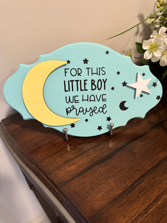 Little Boy Plaque image 0