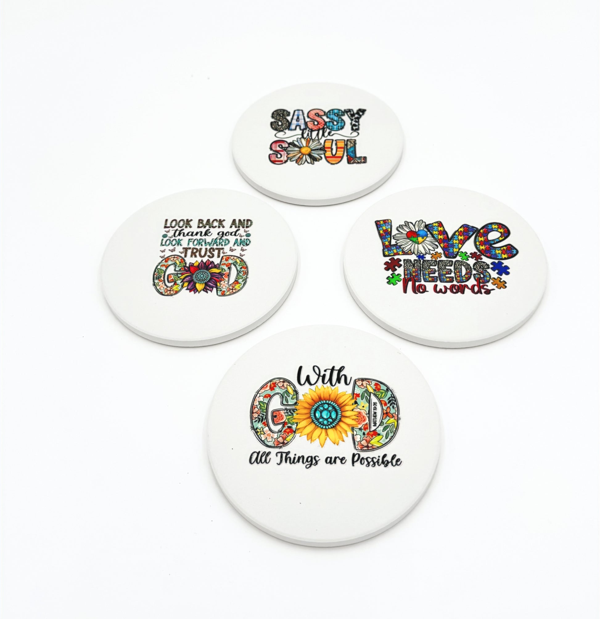Set of 4 Coasters image 0