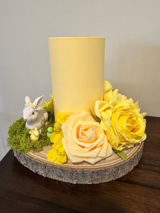 Sunny Bunny Candle Centerpiece image 0
