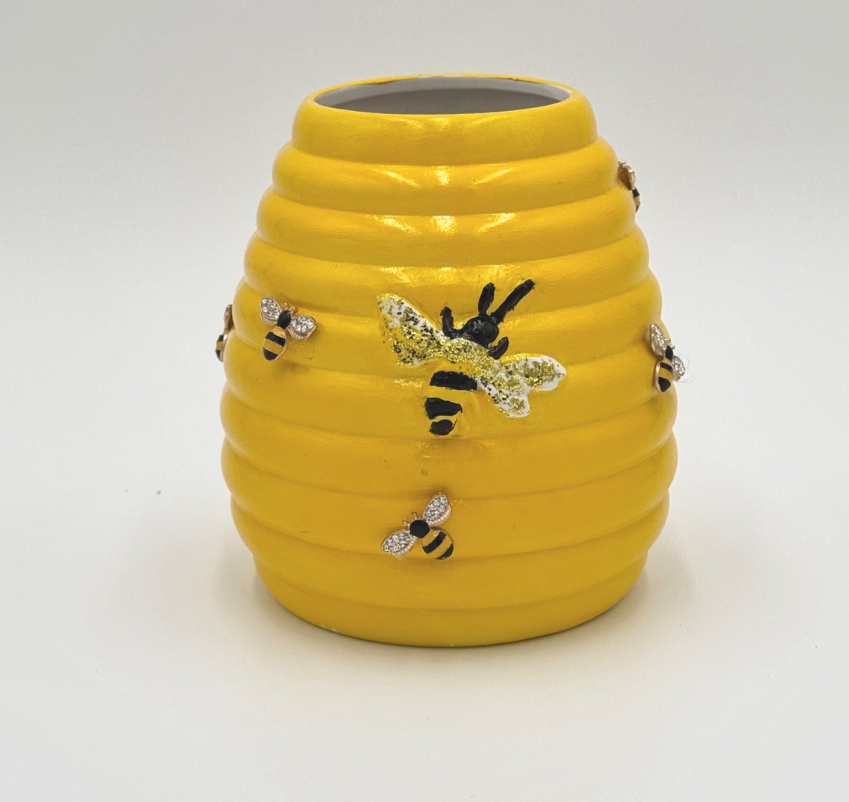 Ceramic Honey Bee Pot image 0
